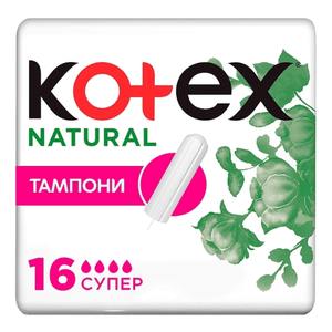 Тампони Kotex Natural Супер