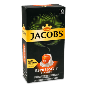 Кава мелена Jacobs Espresso Classico 10 капсул