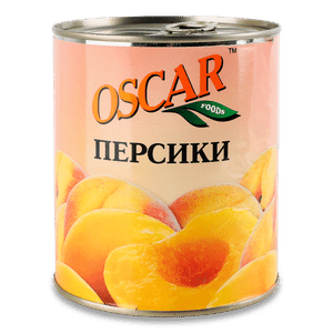 Персики Oscar Foods половинки