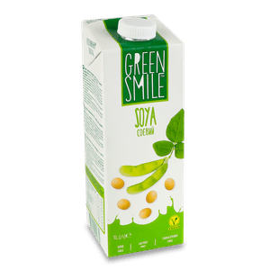 Напій ультрапастеризований Green Smile соєвий 2.5%