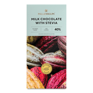 Шоколад молочний Millennium зі стевією