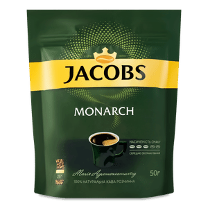 Кава розчинна Jacobs Monarch, економ-пакет