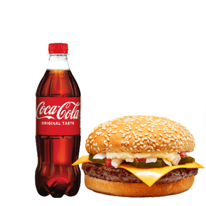Разом смачніше "Чізбургер та Coca-Cola"