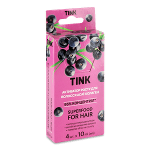 Активатор росту волосся Tink асаї-колаген