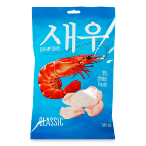 Чипси Shrips креветочн класичні