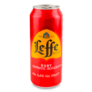 Пиво Leffe Ruby з/б