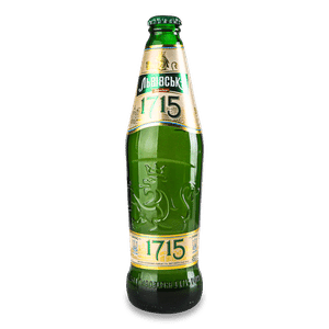 Пиво Львівське 1715 світле 4,5%