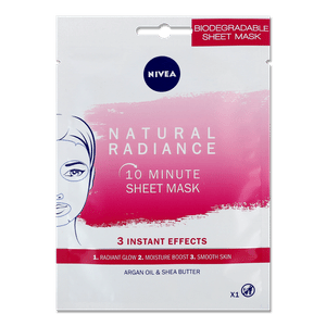 Маска для обличчя Nivea Natural Radiance тканинна