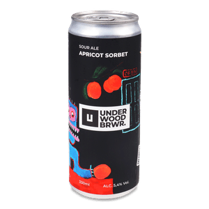 Пиво Underwood Brewery Apricot Sorbet світле нефільтроване з/б