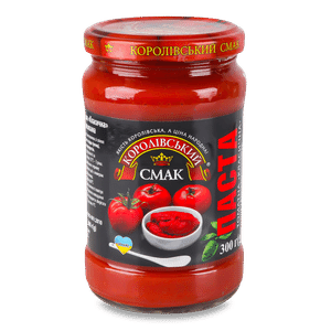 Паста томатна Королівський смак Класична 25%