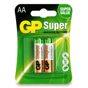 Батарейки GP SUPER ALKALINE 1.5V LR6 AA