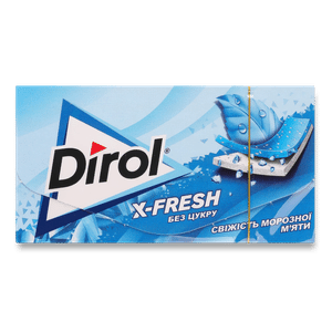 Гумка жувальна Dirol Х-Fresh «Морозна м'ята»