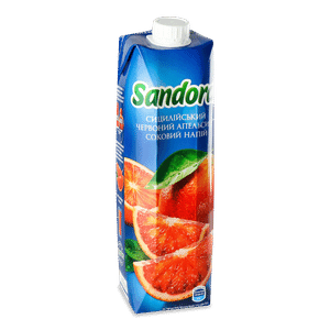 Напій соковий Sandora сицилійський червоний апельсин