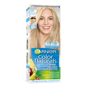 Фарба для волосся Garnier Color Naturals 111 «Платиновий блондин»