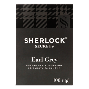 Чай чорний Sherlock Secrets Earl Grey