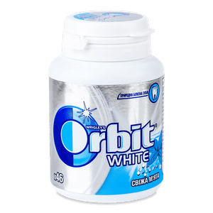 Гумка жувальна Orbit White Bottle «Свіжа м'ята»