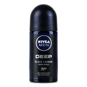 Дезодорант кульковий Nivea Men Deep Black Carbon Dark Wood