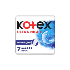Прокладки гігієнічні Kotex Ultra Night