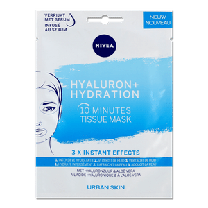 Маска для обличчя Nivea Hyaluron+Hydration тканинна