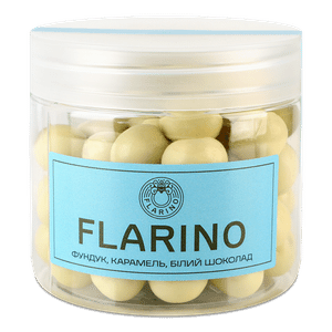 Фундук Flarino у карамелі та білому шоколаді