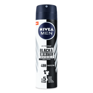 Дезодорант-спрей Nivea Men «Невидимий захист для чорного і білого»