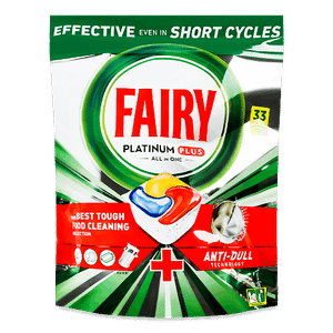 Капсули/таблетки для посудомийних машин Fairy Platinum Plus все в 1