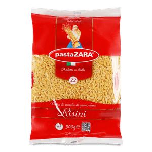 Вироби макаронні Pasta ZARA «Рісіні»