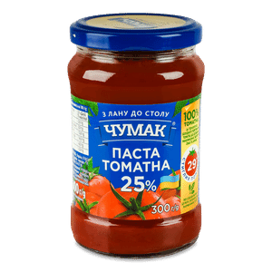 Паста томатна Чумак 25% с/б