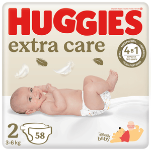 Підгузки Huggies Extra Care 2 (3-6 кг)