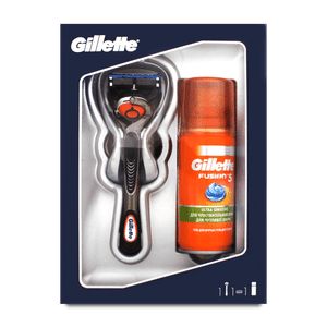 Набір Gillette Fusion5 ProGlide бритва + гель для гоління Gillette Fusion5 75 мл