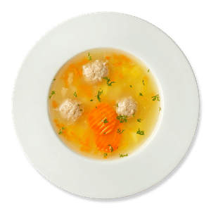 Суп з фрикадельками