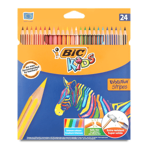 Олівці кольорові Kids Evolution Stripes ТМ BIC