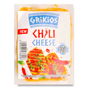 Сир для грилю Grikios з коров'ячого молока з чилі 43%