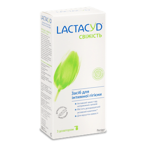 Засіб для інтимної гігієни Lactacyd «Свіжість» з дозатором