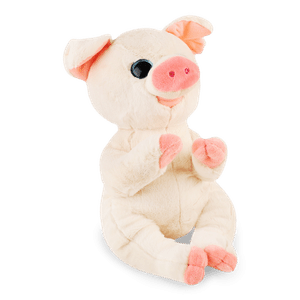 Іграшка м'яка TY Beanie Bellies Свинка 25см 43202