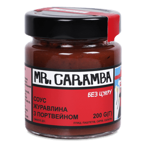 Соус «Лавка традицій» Mr.Caramba журавлина з портвейном