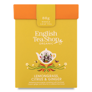 Чай трав'яний English Tea Shop лемонграс-імбир-цитрус + ложка