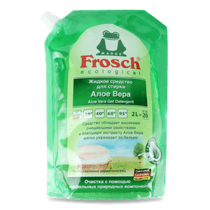 Засіб для прання Frosch «Алое вера» рідкий