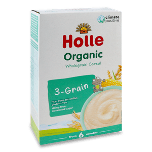 Каша 3 злаки Holle Organic безмолочна суха