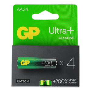 Батарейки GP Ultra+ Alkaline G-Tech AA LR6