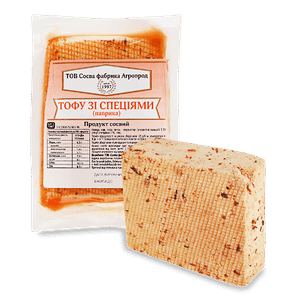 Тофу «Агропрод» з паприкою соєвий продукт