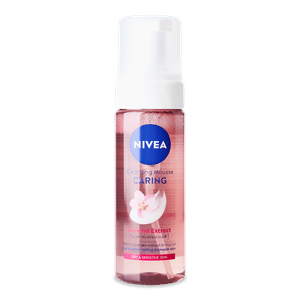 Мус для вмивання Nivea Caring для сухої та чутливої шкіри