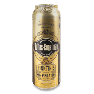 Пиво Volfas Engelman Rinktinis Premium Lager світле з/б