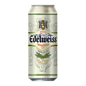 Пиво Edelweiss Hefetrub пшеничне нефільтроване з/б