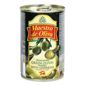 Оливки Maestro De Oliva з огірком