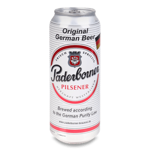 Пиво Paderborner Pilsеner світле з/б
