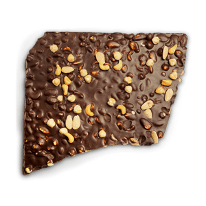 Шоколад чорний з карамелізованим лісовим горіхом