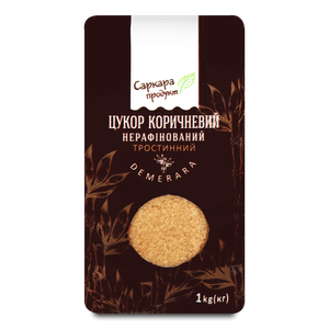 Цукор «Саркара» продукт тростинний Demerara нерафінований коричневий