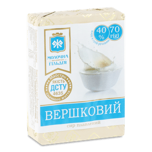 Сир плавлений Молочна Гільдія Вершковий 40%