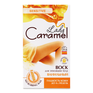 Віск для депіляції Caramel ванільний (смужки)